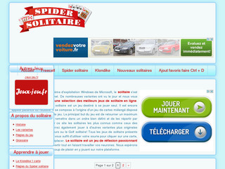 Jeu solitaire gratuit en ligne